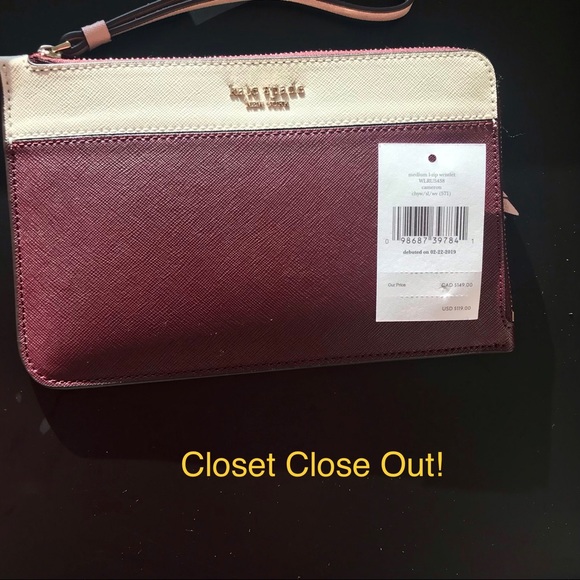 kate spade Handbags - 🌟Kate Spade L-Zip Wristlet / wallet 🌟